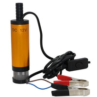 Portable Mini 12V/24V Submersible Pump - Diesel & Water Transfer