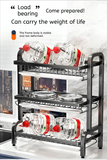 Dish Drying Rack 2-Tier Compact Kitchen Dish Rack Drainboard Set Large Rust-Proof Dish Drainer with Utensil Holder