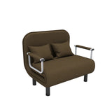IHOME 65CM Grey Simple Folding Sofa Bed Apartment Small Family Simple Reclining Chair Single Folding Sofa Bed 2023