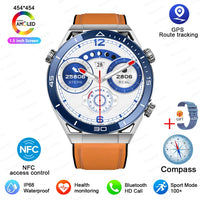 2023 New NFC ECG+PPG Bluetooth Call Smartwatch GPS Tracker Motion Bracelet Fitness For Huawei Watches Ultimate Smart Watch Men