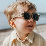 Korea Kids Cute Round Sunglasses for Baby Girls Boys Children Sun Glasses Outdoors UV400 Protection Candy Color De Sol Gafas