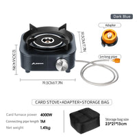 Portable 4000W Infrared Gas Stove – Camping, Picnic, Hiking