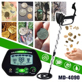 Professional MD-4090 Metal Detector - High Accuracy LCD Display