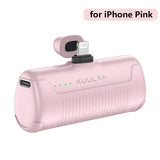 KUULAA Mini Power Bank 4500mAh - Portable Charger for iPhone 14/13/12/11 Pro Max & Samsung/Xiaomi