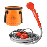 Portable Camping Shower 12v Car Cigarette lighter Handheld Outdoor Camp Shower Pump for Travel Camp Hiking Pet Shower Car Wash