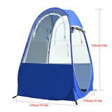 Winter Fishing UV Spectator Pop Up Tent Single 1 Person Automatic Watching Game Awning Rain Proof Shelter Camping Outdoor Car