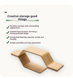 Children's Wooden Bookcase Shelf