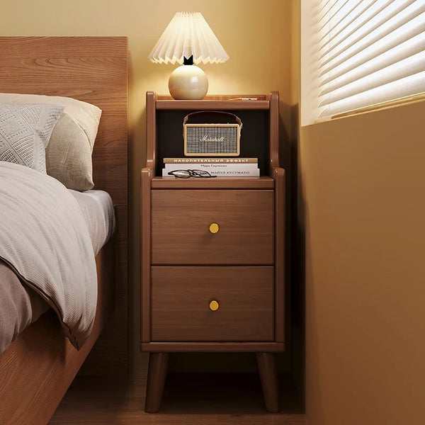 Modern Narrow Bedside Nightstand