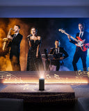 BYINTEK P70X Mini Projector – 4K Support, 3D, WiFi, Built-in Battery
