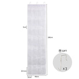 24/28 Large Mesh Pockets Wall Hanging Shoe Organizer Rack Over The Door Fabric Cabinet Closet Sundries Shoe Storage Bag