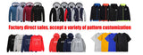 2025 Leisure Versatile Hoodies Autumn And Winter Man's Popular Jacket Umbrella Corporation Graphic Logo Print Fleece Warm Coat