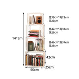 Rotating Bookshelf Organizer – Stylish Storage for Books & Magazines