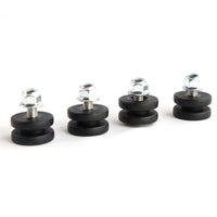 Aluminum Alloy Plate Base Trunk Bracket Motor Accessories Quick Release Spacers Rear Luggage Bushing Motorcycle Tailbox Buckle
