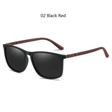 Luxury Vintage Square Polarized Sunglasses Men Women Fashion Travel Driving Fishing Anti-glare Sun Glasses TR90 Eyewear UV400