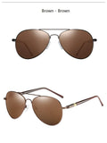 Fashion Aviator Polarized Sunglasses For Men Women Pilot Driving Fishing Metal Sun Glasses Luxury Brand Designer Eyewear UV400