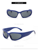 Fashion Punk Goggles Sunglasses for Men and Women Personalized Trendy Sunglasses Fashion Glasses UV400 Women's Glasses
