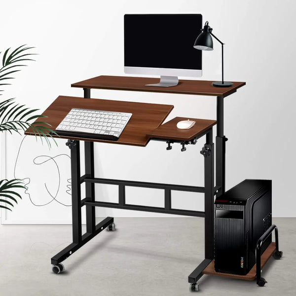 Standing Laptop Desk – Adjustable Table for Bedside, Office & Studio