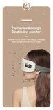 Heat & Vibration Eye Massager with Bluetooth - Smart Massage Eye Mask, Migraine Relief