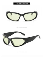 Fashion Punk Goggles Sunglasses for Men and Women Personalized Trendy Sunglasses Fashion Glasses UV400 Women's Glasses