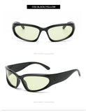 Fashion Punk Goggles Sunglasses for Men and Women Personalized Trendy Sunglasses Fashion Glasses UV400 Women's Glasses