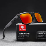 KDEAM 2022 Square Men's Polarized Sunglasses Outdoors Lifestyle Coating Sun Glasses New Matching Colors With Box