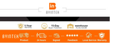 BYINTEK P70X Mini Projector – 4K Support, 3D, WiFi, Built-in Battery