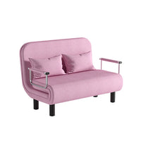 IHOME 65CM Grey Simple Folding Sofa Bed Apartment Small Family Simple Reclining Chair Single Folding Sofa Bed 2023