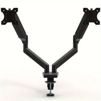Monitor Stand for 13-32 inches Screens, Dual Monitor Mount Gas Spring, Dual Monitor Arm Full Motion Adjustable