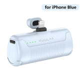 KUULAA Mini Power Bank 4500mAh - Portable Charger for iPhone 14/13/12/11 Pro Max & Samsung/Xiaomi
