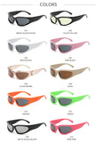 Fashion Punk Goggles Sunglasses for Men and Women Personalized Trendy Sunglasses Fashion Glasses UV400 Women's Glasses