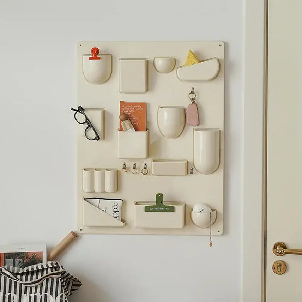 Wall-Mounted Multi-Purpose Storage Rack