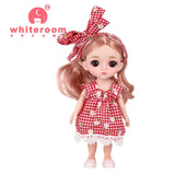 Doll For Girl Baby Doll Toys Children Kid Boy Toy PC Lover Holiday Gift Full Set Bjd 1/12 Mini Dolls Baby Clothes Dress Up
