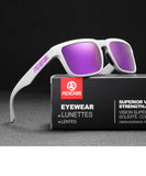 KDEAM 2022 Square Men's Polarized Sunglasses Outdoors Lifestyle Coating Sun Glasses New Matching Colors With Box