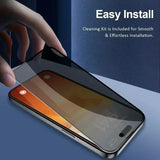 5-Pack Full-Cover Privacy Screen Protectors – Anti-Spy Glass for iPhone (8 to 16 Pro Max)