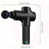 Deep Tissue Massage Gun – 30-Speed Electric Muscle Massager for Fitness