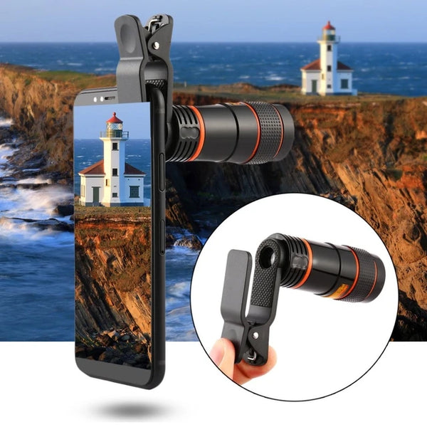 8x Long Focus Mobile Phone Lens 8x Mobile Phone Telescope Hd Camera Lens External Zoom Special Effect Lens Jack's Clearance