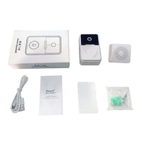Smart Wireless Doorbell with Camera & Intercom - Bell Night Vision, HD Video, Voice Change