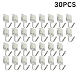 50PCS Strong Magnetic Hooks Multi-Purpose Storage Hooks Home Kitchen Bar Storage Hooks Key Storage Hooks Bathroom Hangers