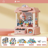 Doll Machine - Coin Operated Play Game - Mini Claw Catch Toy Machines - Dolls Maquina Dulces - Children Interactive Toys - Birthday Gifts
