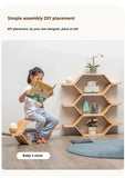Children's Wooden Bookcase Shelf