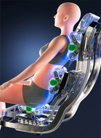 6D Shiatsu Massage Chair – Full Body, Zero Gravity, Heat & AI Control