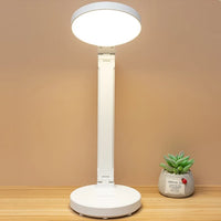 LED Desk Lamp Eye Protection Desk College Student Charging USB Learning Dormitory Bedroom Bedside Reading Night Light Jack's Clearance