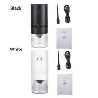 Electric Coffee Bean Grinder USB Type-C Charging Mini Coffee Bean Mill Grinder Espresso Spice Grinder for Drip Coffee Kitchen