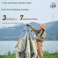 Automatic Quick Open Tent Rainfly Waterproof Camping Tent Family Outdoor Instant Setup Tent with Carring Bag Jack's Clearance