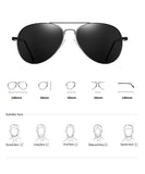 Fashion Aviator Polarized Sunglasses For Men Women Pilot Driving Fishing Metal Sun Glasses Luxury Brand Designer Eyewear UV400