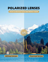 Men’s Polarized Sports Sunglasses – Lightweight UV400 Protection