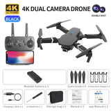 E88 Foldable 4K HD Drone with Wi-Fi & Altitude Hold