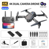 E88 Foldable 4K HD Drone with Wi-Fi & Altitude Hold
