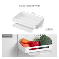 Wall Shelf Free Punch Accessories Hook Brush Holder Box Decoration Kitchen Toilet Bathroom Caravan Home Multifunctional Butler Storage