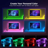 RGB LED Strip Lights 5050 – 1M-30M Color Changing with Music Sync (16 Million Colors)